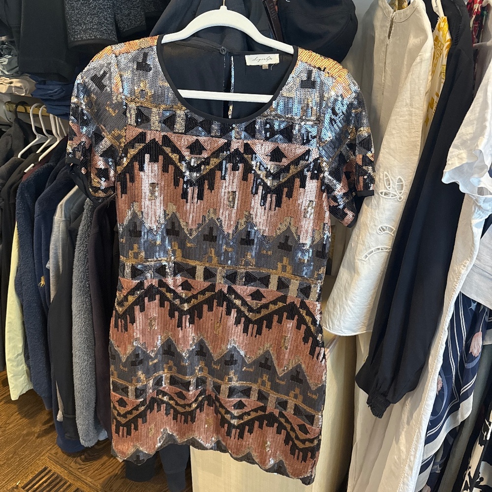 Suharto’s sequin dress